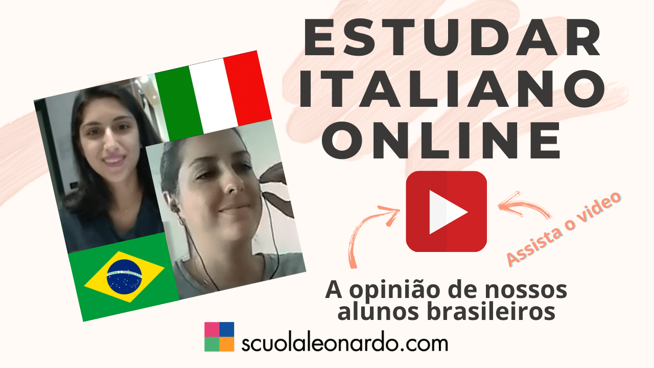 Veja  o que dizem os nossos alunos brasileiros sobre os cursos de italiano online